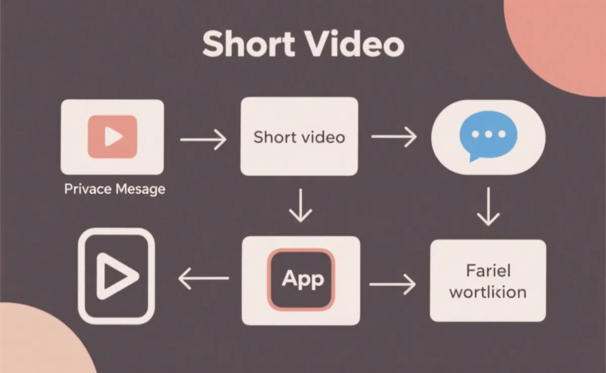 网络购彩骗局路径示意：短视频—私信—外部链接—未知App—小利诱导—高额投入—无法提现